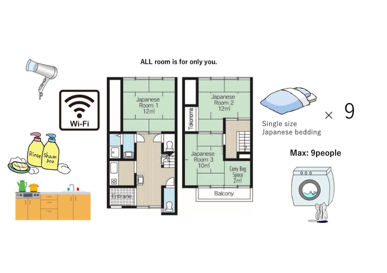 Moco Hostel Kioto Zewnętrze zdjęcie